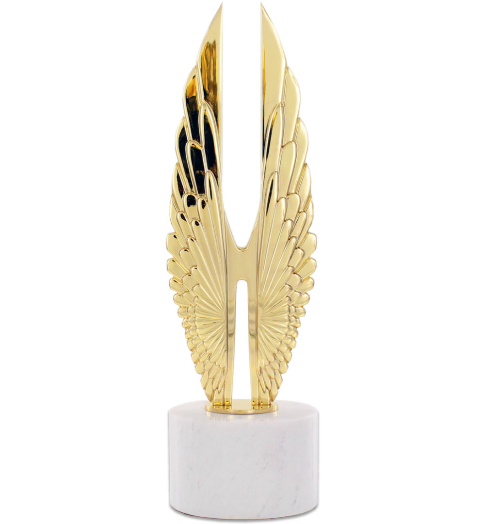 Hermes Creative Awards trophy