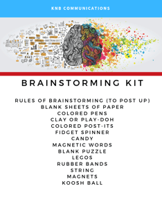  healthcare marketing brainstorming KNB 