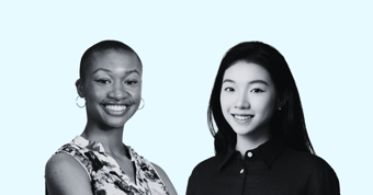  Kendalyn McBride and Muse Miao, Spring Interns, KNB Communications 