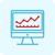 Data-driven insights icon marketing PR public relations healthcare biotech health tech life sciences pharma