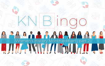  KNBingo Womens History Month edition 2024 in healthcare health tech PR marketing blog part 2 