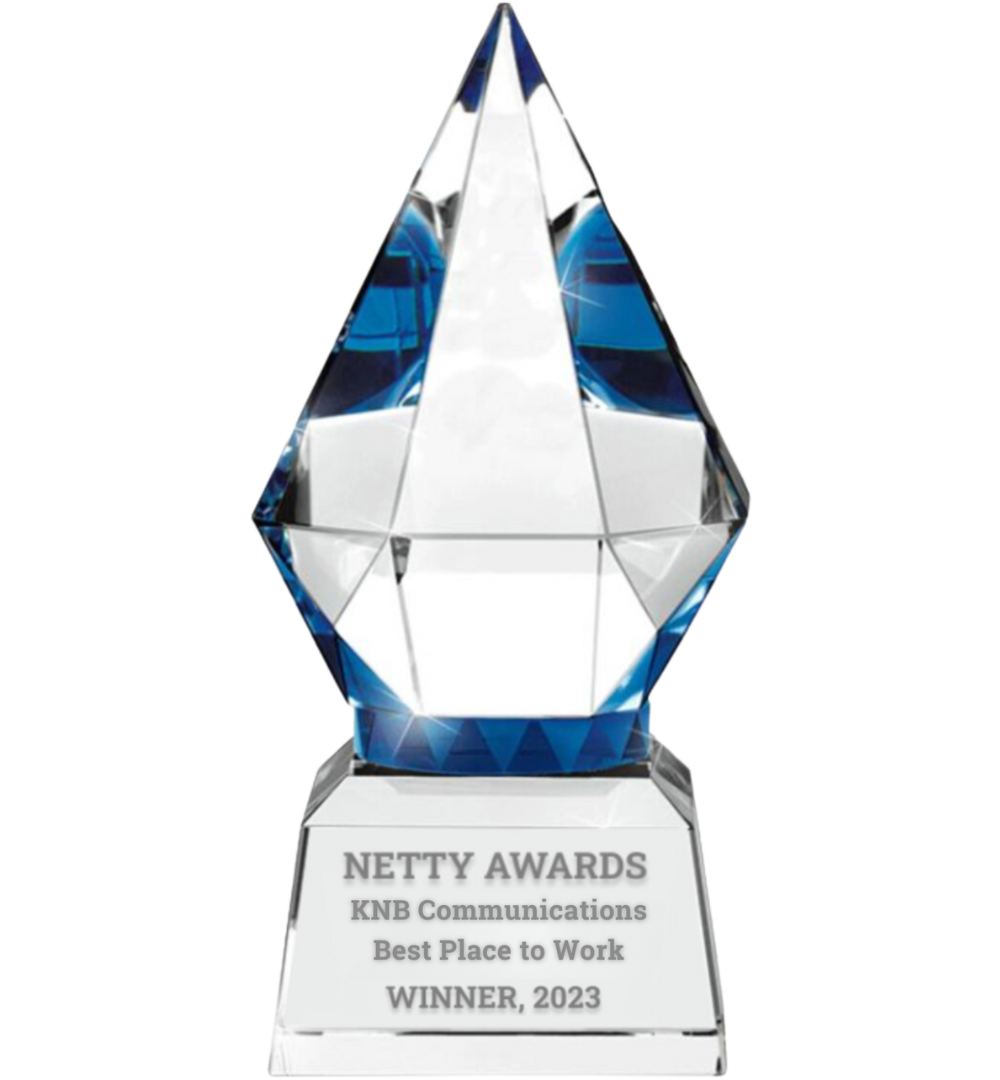 Netty Awards trophy
