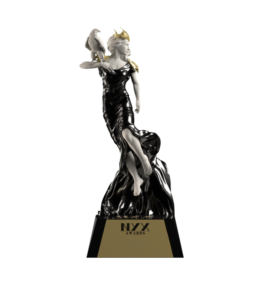 Nyx Marcom Awards trophy-1