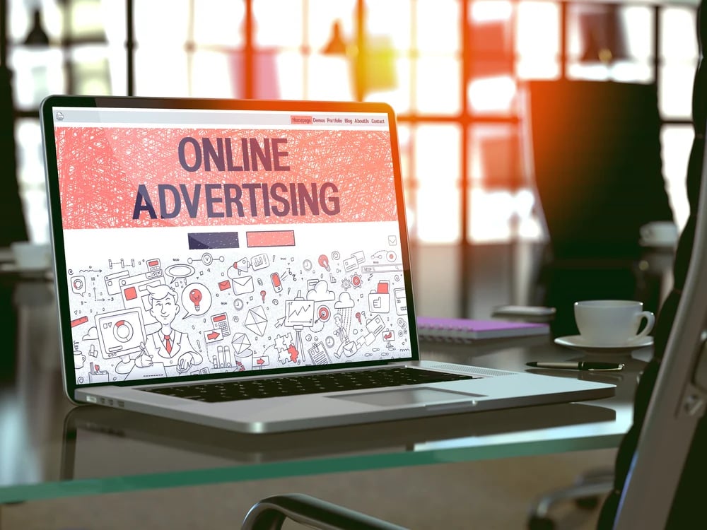 Online Advertising Concept