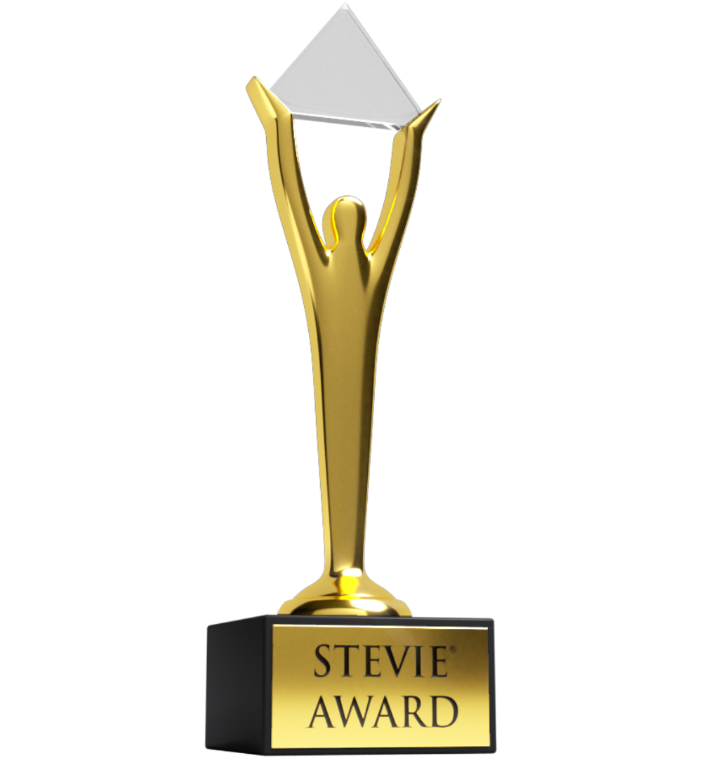 Stevie award trophy