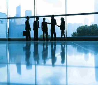  healthcare PR professionals discussing health tech PR plan 