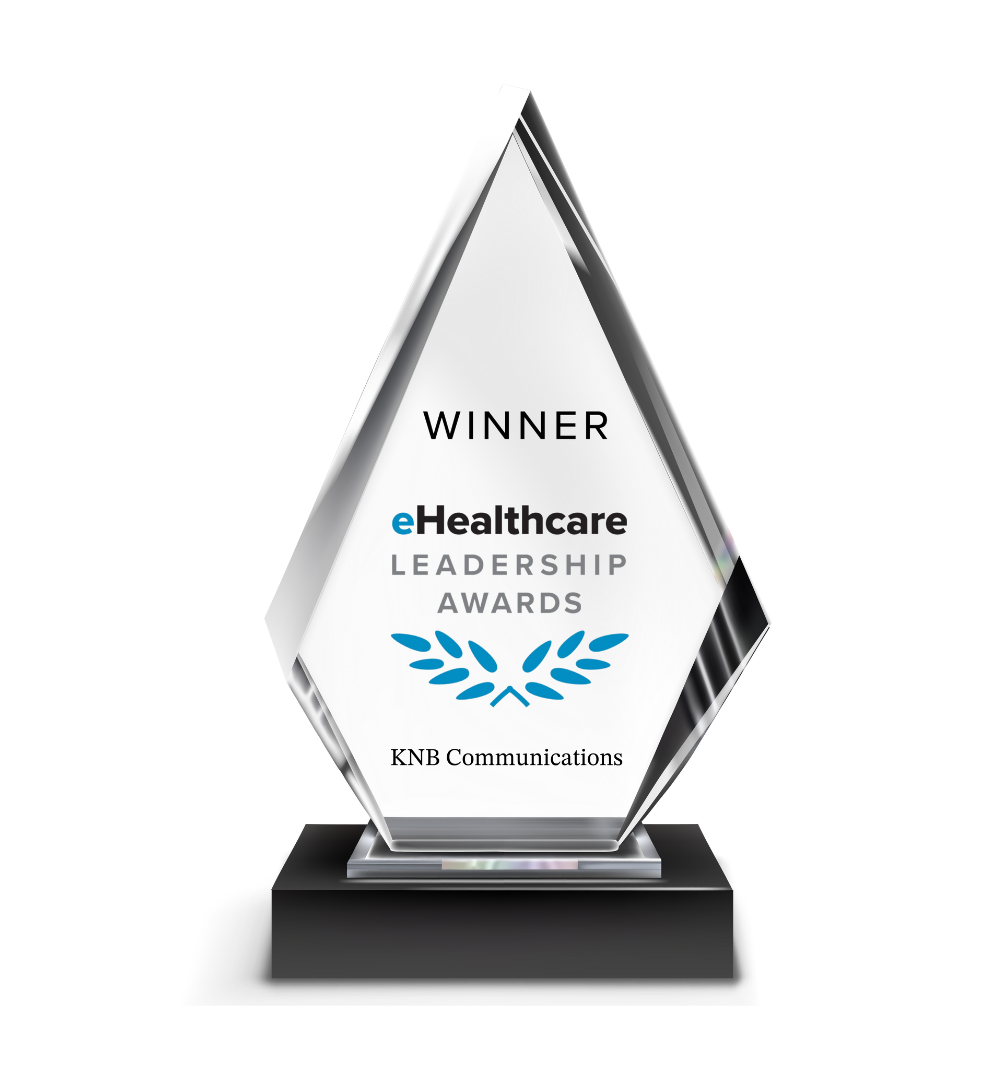 eHealthcare Leadership Award trophy-1