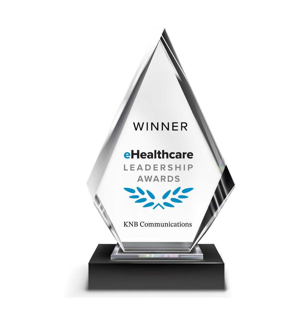 eHealthcare Leadership Award trophy-2