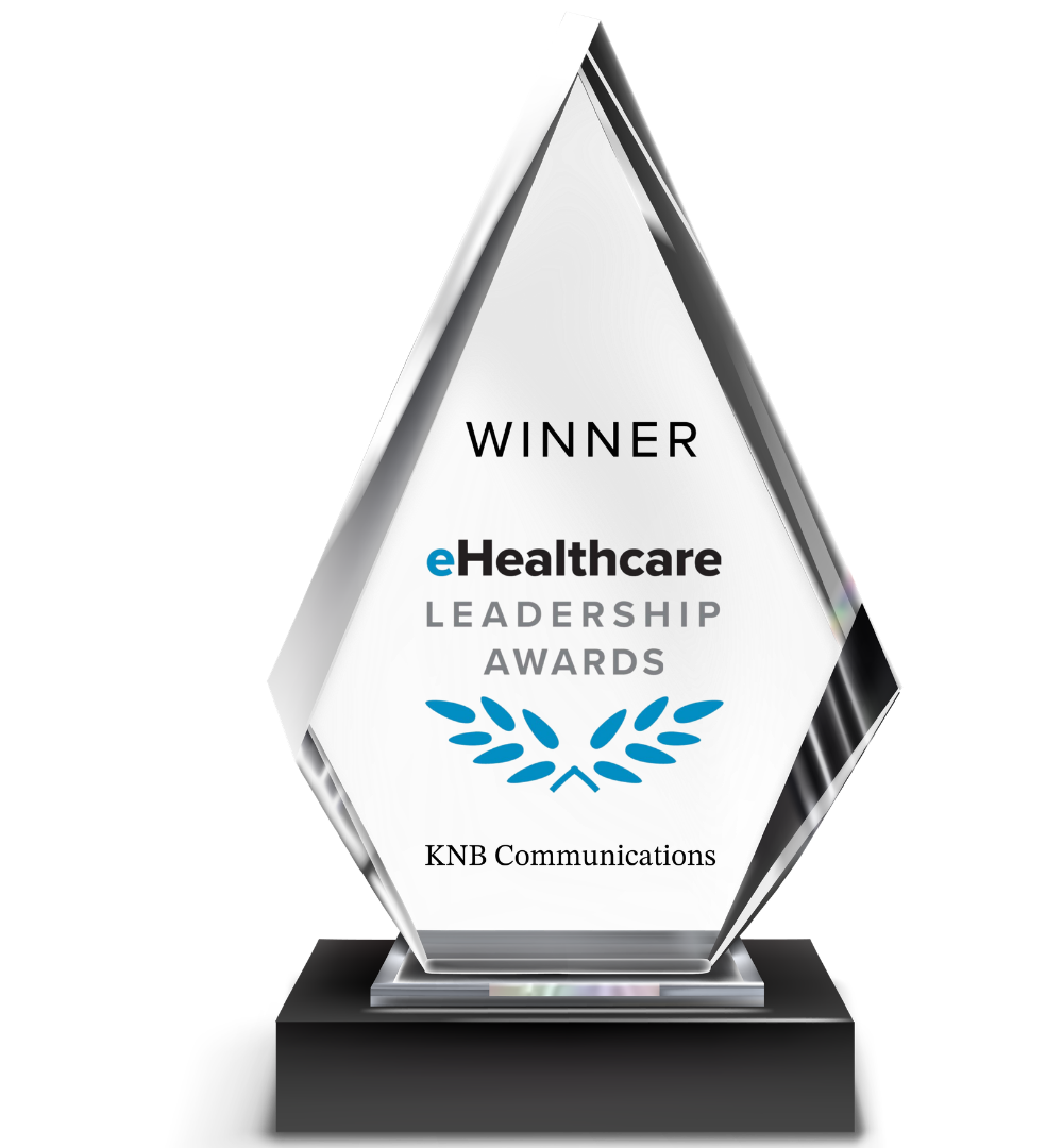 eHealthcare Leadership Award trophy-3