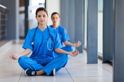 healthcare marketers meditation