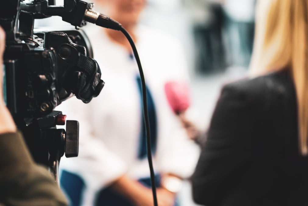 healthcare media interview  