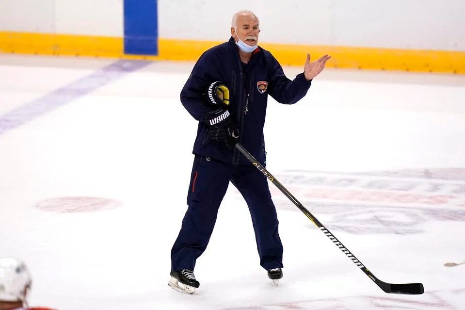 Florida Panthers coach Joel Quenneville at NHL training camp